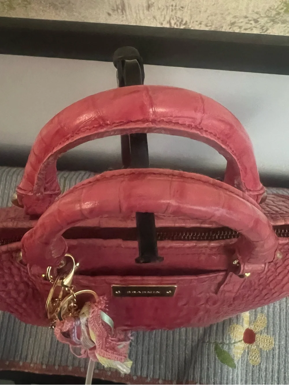 Brahmin Mini Asher Small Tote in Pink